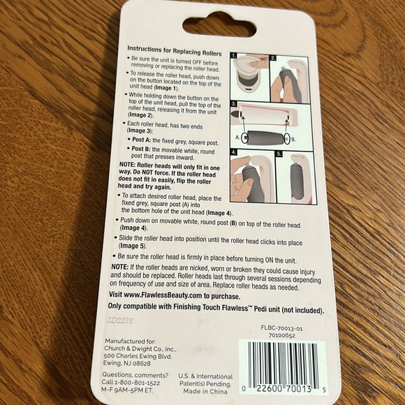 Finishing Touch Flawless Pedi Replacement Heads - Picture 2 of 2